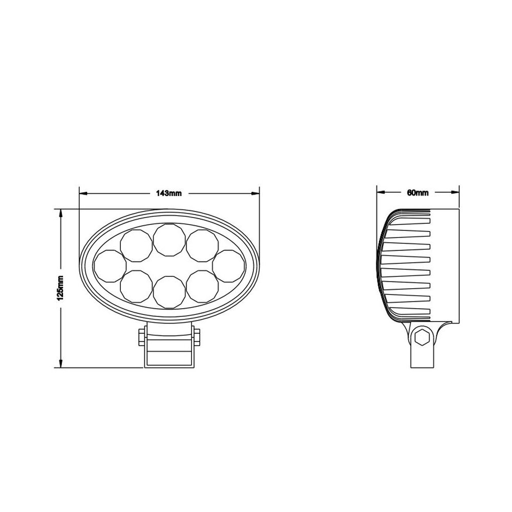 LED work lamps