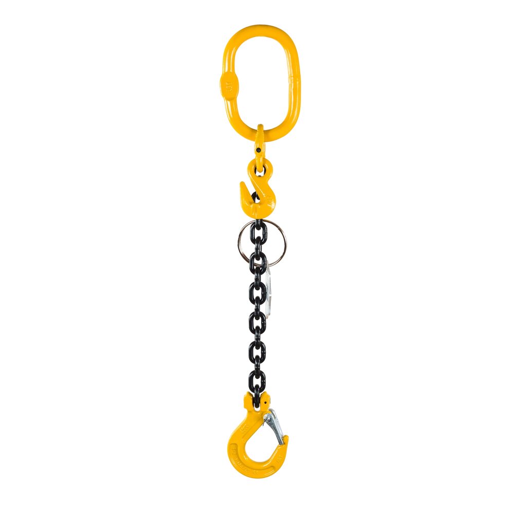 Chain Sling G80 1-leg with Sling Hook and Grab Hook