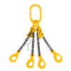 Chain Sling G80 4-leg with Safety Hooks and Grab Hooks