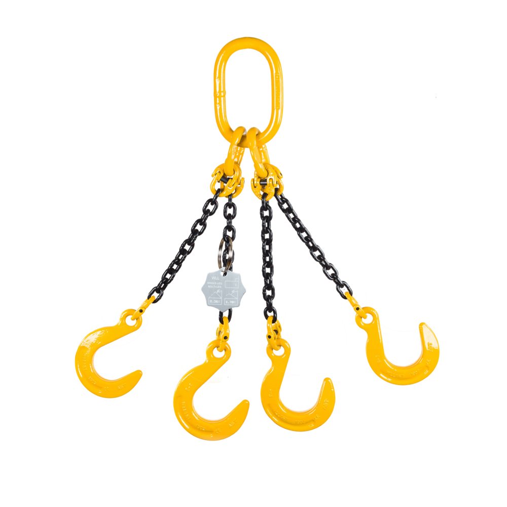 Chain Sling G80 4-leg with Foundry Hooks
