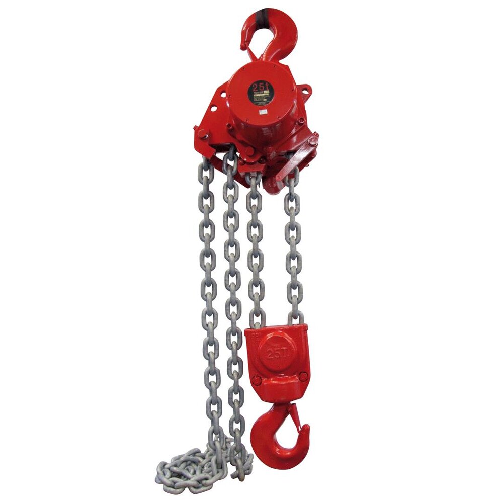 Heavy Duty Air Chain Hoists Red Rooster TMH (25.000 & 30.000 kg)